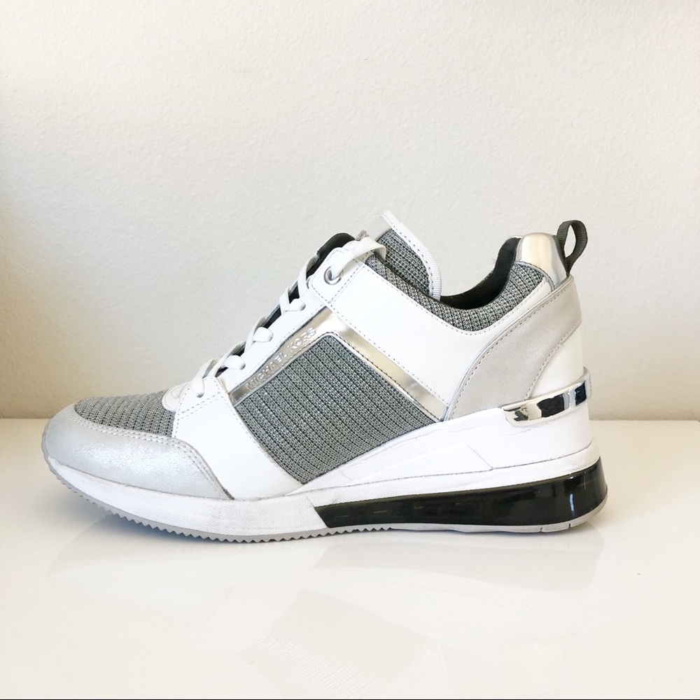 MIchael Kors Georgie Glitter Chain Trainer